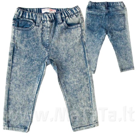 Minoti džinsiniai bridžai