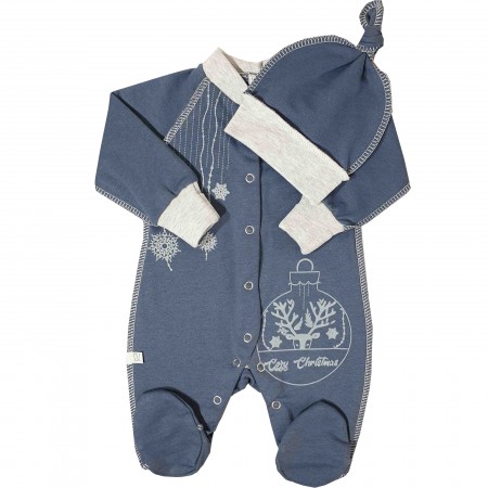 Šiltas Kalėdinis kraitelis išvirkščiomis siūlėmis (šiltas su pūkeliu 2 d.)