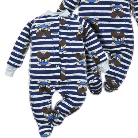 Šliaužtinukai-kombinezonas kūdikiui "Bull dog"