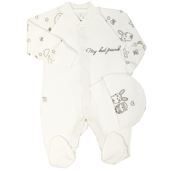 Naujagimio kraitelis išvirkščiomis siūlėmis (šiltas su pūkeliu 2 d.) My best friends Naujagimio kraitelis išvirkščiomis siūlėmis (šiltas su pūkeliu 2 d.) My best friends