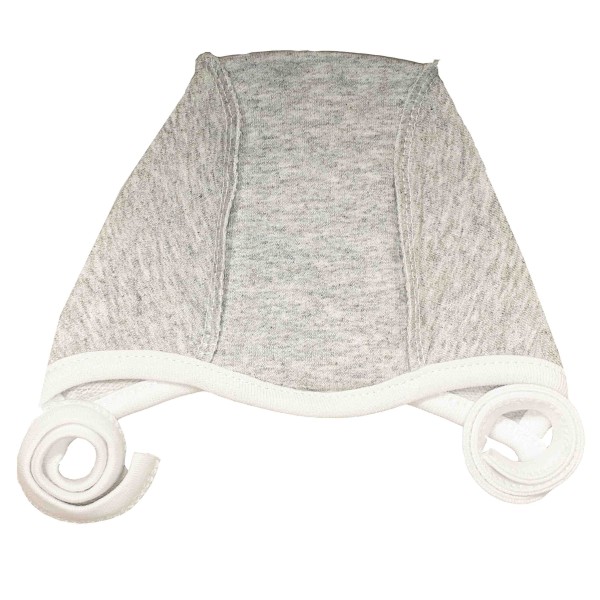 Šilta (su pūkeliu) kepurė kūdikiui (pilkos spl.) Šilta (su pūkeliu) kepurė kūdikiui (pilkos spl.)