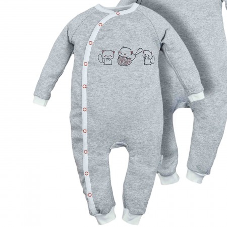 Kombinezonas - pižama (šilta su pūkeliu) Trys Draugai