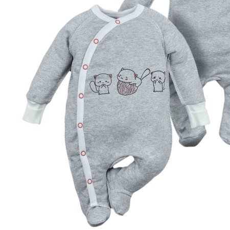 Šilti (su pūkeliu) šliaužtinukai - kombinezonas Trys draugai