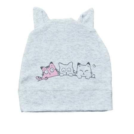 Kepurė kūdikiui Katinukai