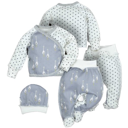 Naujagimio kraitelis išvirkščiomis siūlėmis 3 d. Baltieji Gandrai