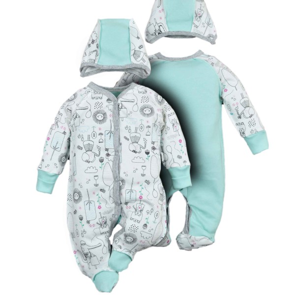 Naujagimio kraitelis išvirkščiomis siūlėmis 2 d. Naujagimio kraitelis išvirkščiomis siūlėmis 2 d.