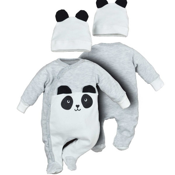 Komplektas kūdikiui 2 d. Panda Komplektas kūdikiui 2 d. Panda