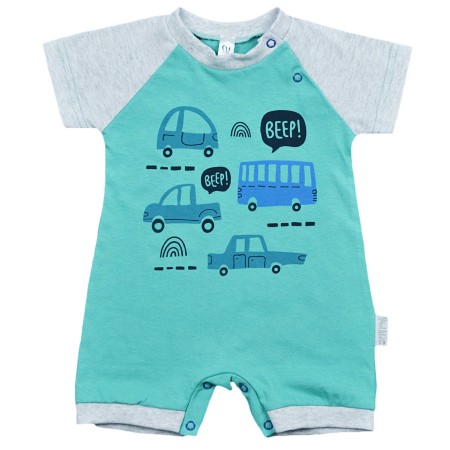 Romperis trumpomis rankovėmis Beep