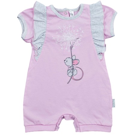 Romperis trumpomis rankovėmis Pelytė