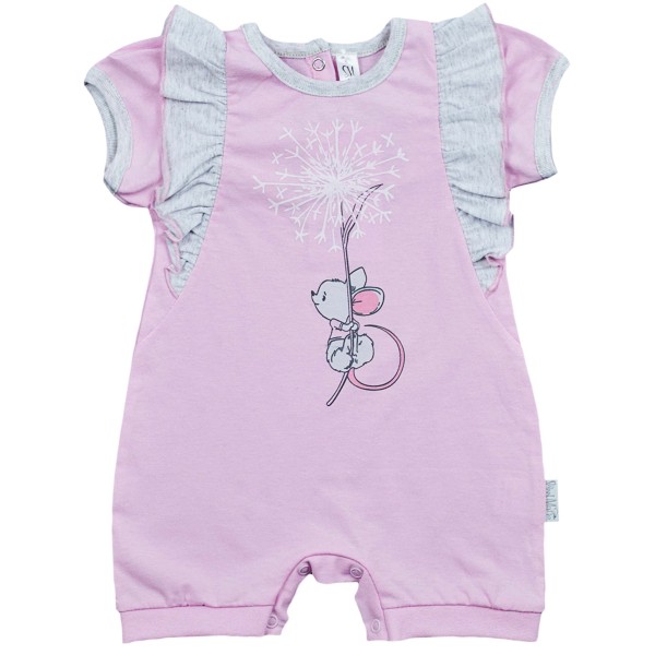Romperis trumpomis rankovėmis Pelytė Romperis trumpomis rankovėmis Pelytė