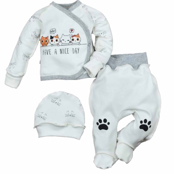 Naujagimio kraitelis išvirkščiomis siūlėmis 3 d. Nice Day Naujagimio kraitelis išvirkščiomis siūlėmis 3 d. Nice Day