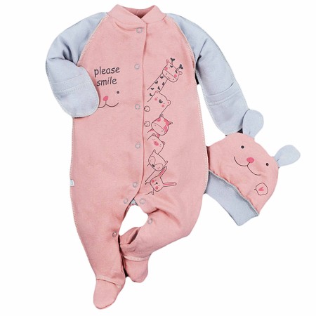 Naujagimio kraitelis išvirkščiom siūlėm (šiltas su pūkeliu 2 d.) Smile