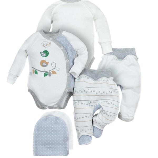 Naujagimio kraitelis išvirkščiomis siūlėmis 3 d. Paukščiukai Naujagimio kraitelis išvirkščiomis siūlėmis 3 d. Paukščiukai