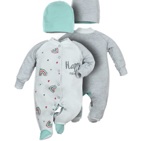 Naujagimio kraitelis išvirkščiomis siūlėmis 2 d. Vaivorykštė