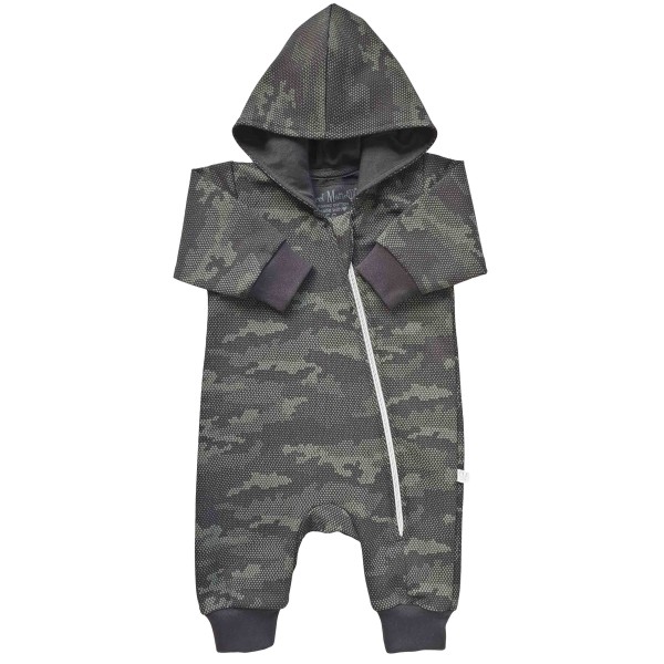 Šliaužtinukas -romperis kūdikiui su gobtuvu Šliaužtinukas -romperis kūdikiui su gobtuvu