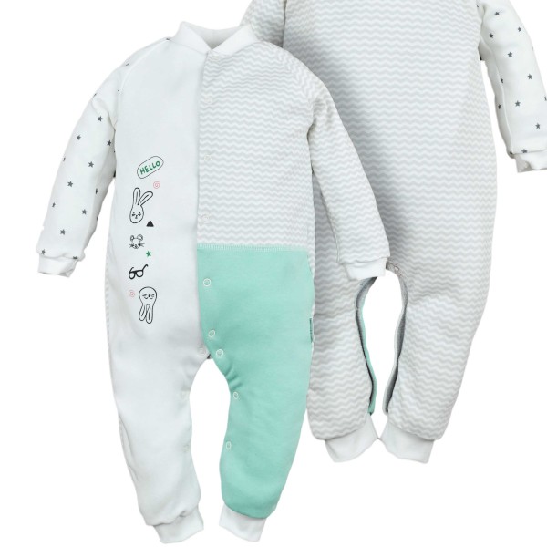 Kombinezonas - romperis (be pėdučių) Hello Kombinezonas - romperis (be pėdučių) Hello