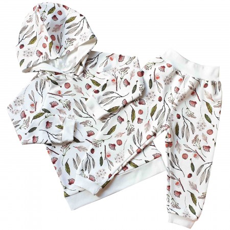 Medvilninis komplektas mergaitei Ruduo