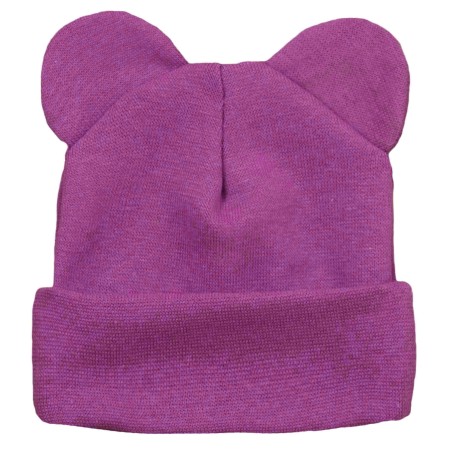 Lauko kepurė kūdikiui (alyvinės spl.)