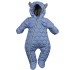 Rudeninis dygsniuotas kombinezonas kūdikiams (melsvas) Rudeninis dygsniuotas kombinezonas kūdikiams (melsvas)