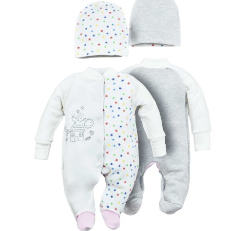 Naujagimio kraitelis išvirkščiomis siūlėmis 2 d. "Laimės namukas"