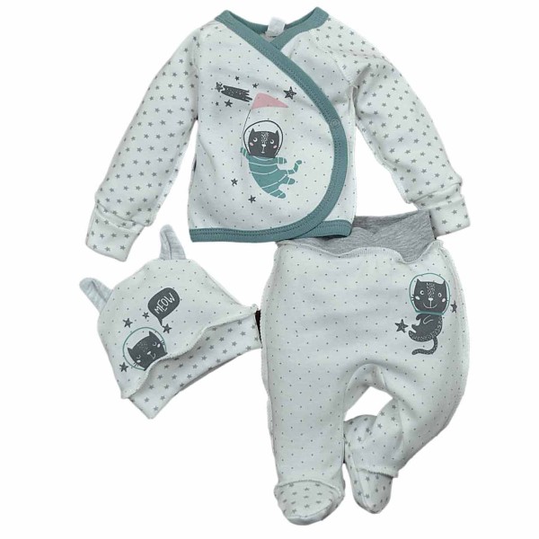 Naujagimio kraitelis išvirkščiom siūlėm 3 d. Kosmo Naujagimio kraitelis išvirkščiom siūlėm 3 d. Kosmo