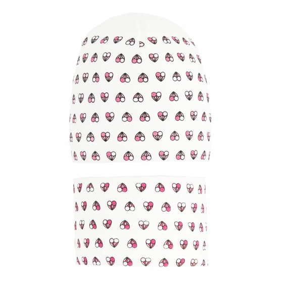 Rudeninė - pavasarinė kepurė mergaitei (48-50 cm) Rudeninė - pavasarinė kepurė mergaitei (48-50 cm)