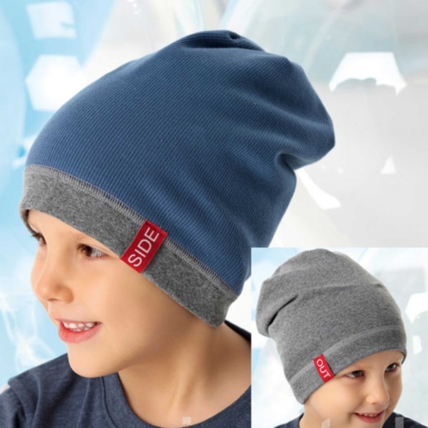 AJS dviguba kepurė berniukui 48-50 cm AJS dviguba kepurė berniukui 48-50 cm