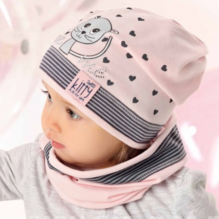 AJS vienguba kepurė su mova kūdikiui 48-50 cm