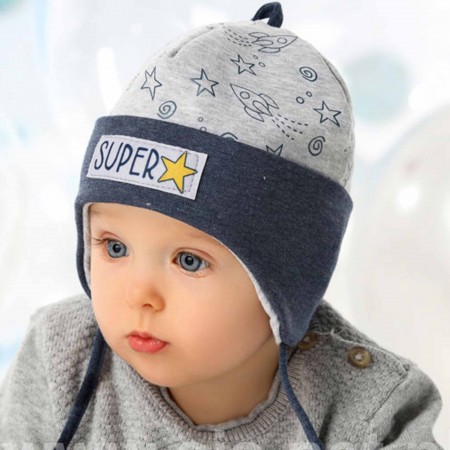 AJS vienguba kepurė kūdikiui 44-46 cm