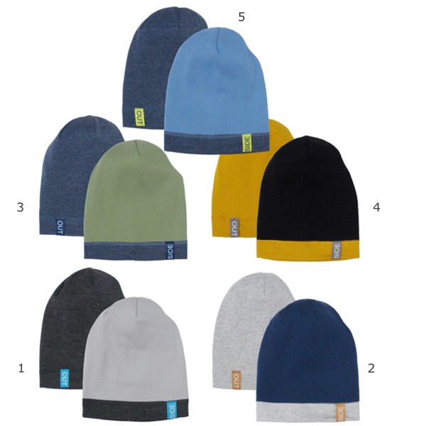 AJS dviguba kepurė berniukui 48-50 cm AJS dviguba kepurė berniukui 48-50 cm