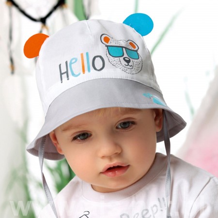 AJS plona kepurė (48,50,52) "Hello"