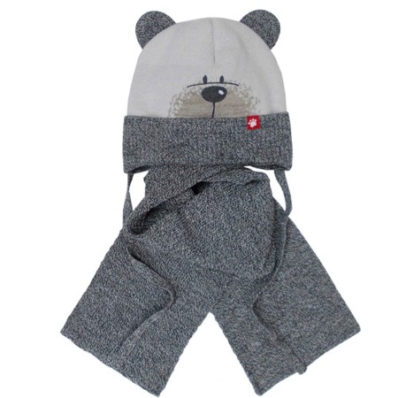 AJS Žieminė kepurė ir šalikas berniukui (44-46 cm) 