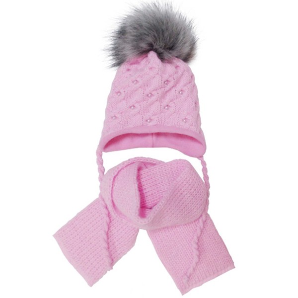 Žieminė kepurė su šaliku mergaitei (40-42 cm) Žieminė kepurė su šaliku mergaitei (40-42 cm)