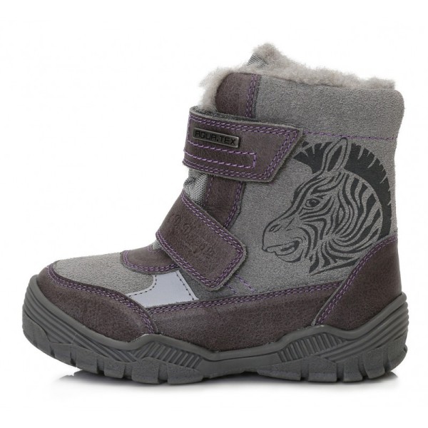 Sniego batai su vilna 30-35 d. F651913BL Sniego batai su vilna 30-35 d. F651913BL