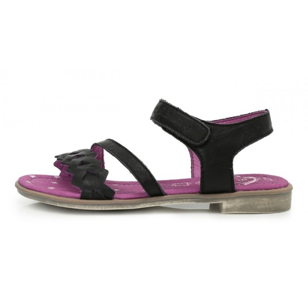 Juodos atviru užkulniu basutės 34-39 d. K33566001AL Juodos atviru užkulniu basutės 34-39 d. K33566001AL