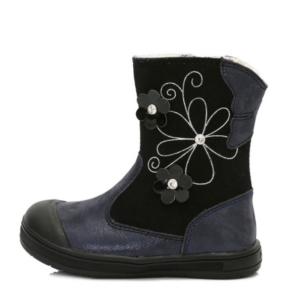 Juodi batai su pašiltinimu 22-27 d. DA031344 Juodi batai su pašiltinimu 22-27 d. DA031344