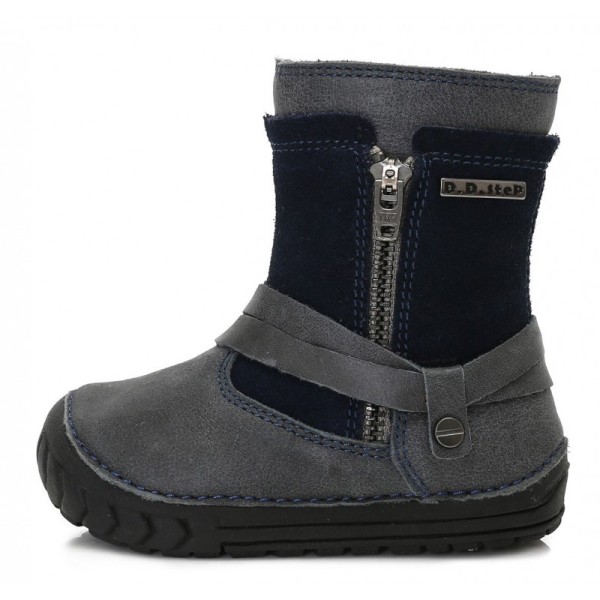 Tamsiai mėlyni batai su pašiltinimu 19-24 d. 029305U Tamsiai mėlyni batai su pašiltinimu 19-24 d. 029305U