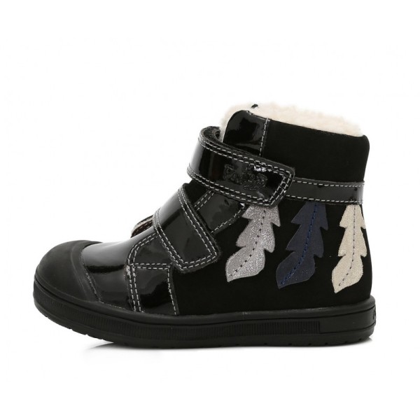 Juodi batai su pašiltinimu 22-27 d. DA031342 Juodi batai su pašiltinimu 22-27 d. DA031342