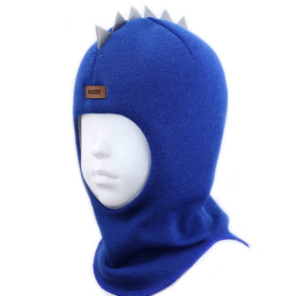 Merino vilnos kepurė-šalmas mėlynas Drakonas 1615/8 Merino vilnos kepurė-šalmas mėlynas Drakonas 1615/8