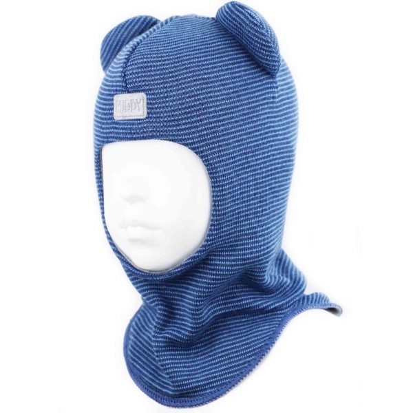 Merino vilnos kepurė-šalmas Meškiukas 2202/7 Merino vilnos kepurė-šalmas Meškiukas 2202/7