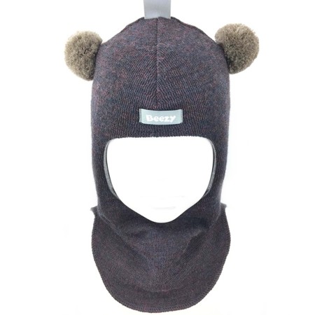 Kepurė-šalmas su vilna  Meškiukas 1402/4