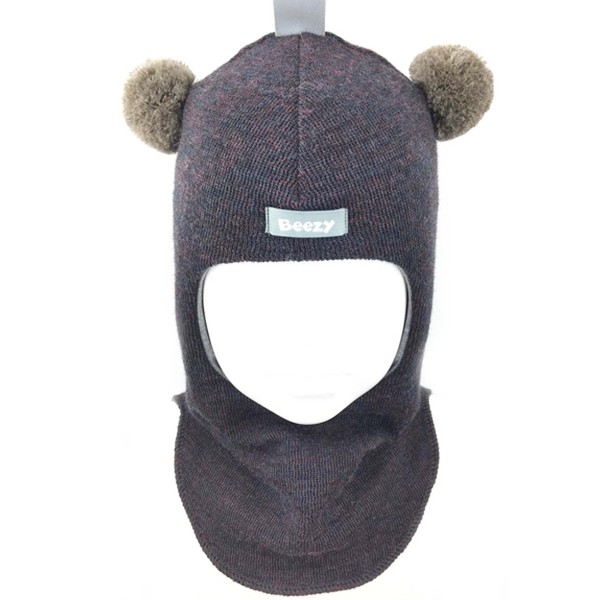 Kepurė-šalmas su vilna Meškiukas 1402/4 Kepurė-šalmas su vilna Meškiukas 1402/4