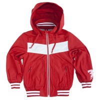 Lietpaltis, striukė berniukui (raudona)