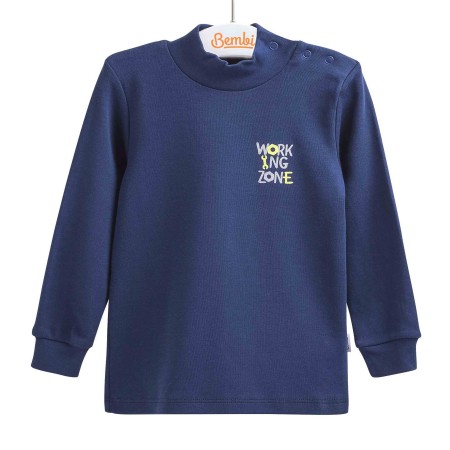 Marškinėliai aukštu kaklu 