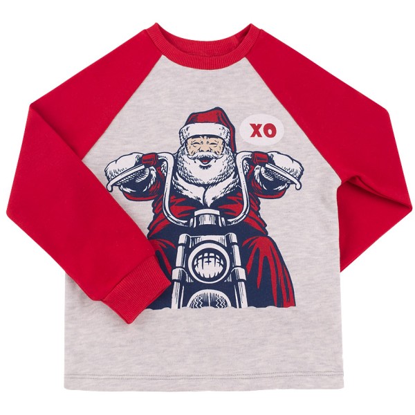 Kalėdiniai marškinėliai berniukui Xo (raudoni) Kalėdiniai marškinėliai berniukui Xo (raudoni)