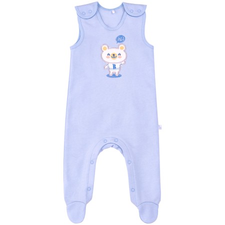 Šilti šliaužtinukai su pūkeliu "Hi" melsvos spl.