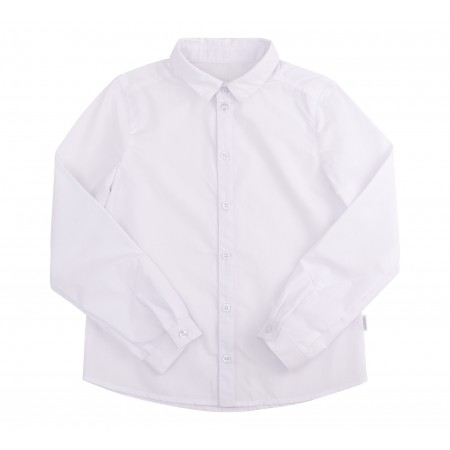 Balti marškiniai berniukui 