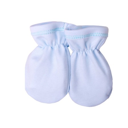 Medvilninės šiltos (su pūkeliu) pirštinės naujagimiui  56 dydžio