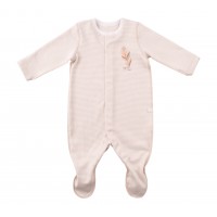 Ekologiškos medvilnės šliaužtinukai naujagimiui