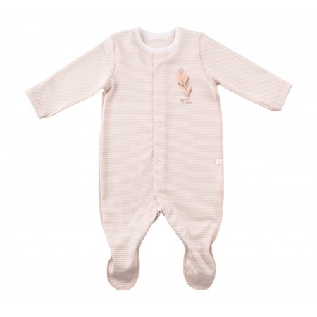 Ekologiškos medvilnės šliaužtinukai naujagimiui